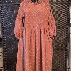 Lightweight pink dress